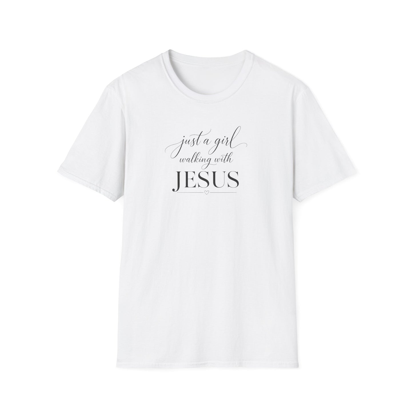 Girl Walking With Jesus T-Shirt