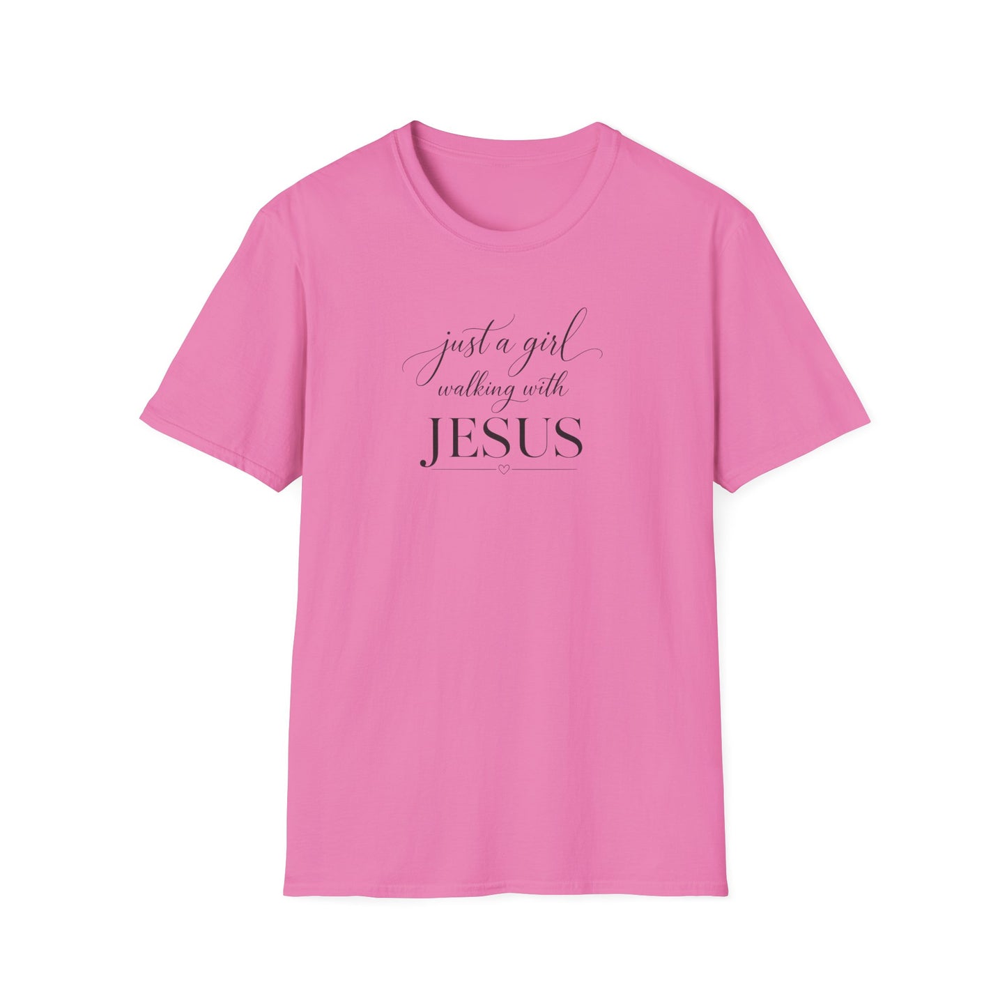 Girl Walking With Jesus T-Shirt