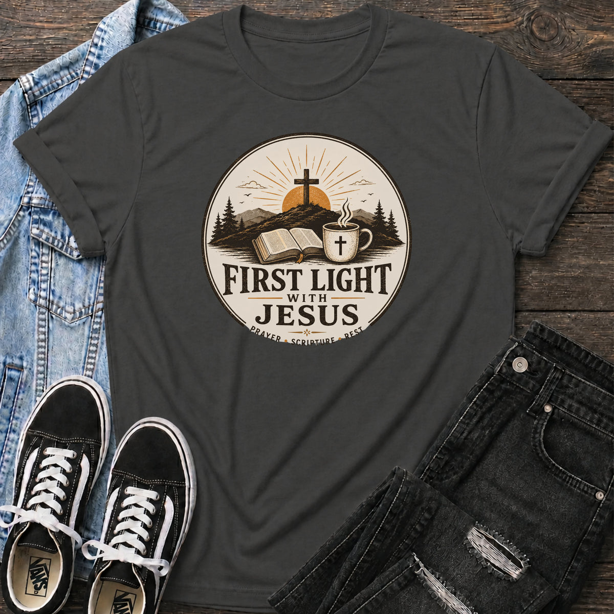 Dark Heather Grey