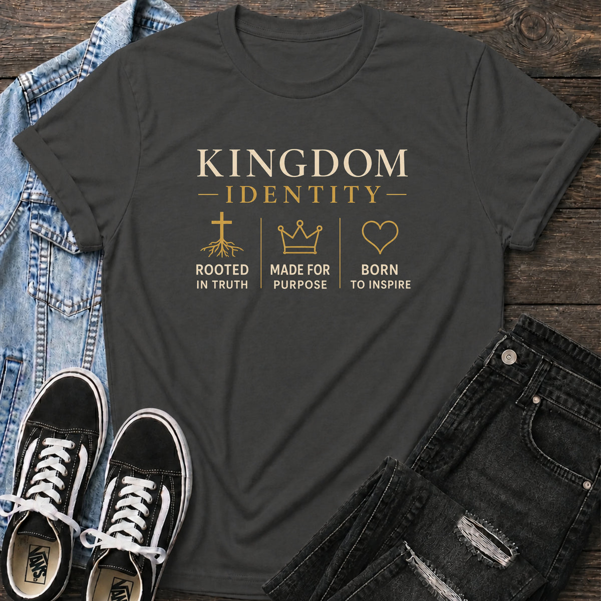 Dark Heather Grey